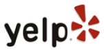 Yelp logo.